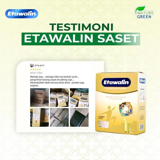

Grosir Etawalin Kemasan Sachet 21Gr X 5 - Susu Kambing Etawa Bahan Bubuk Original Bpom Dan Halal Mui - Bantu Permasalahan Tulang Dan Sendi