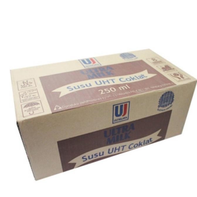 

Grosir Susu Uht Ultra Milk Rasa Coklat 250 Ml 1 Karton 24Pcs / 24 Pcs