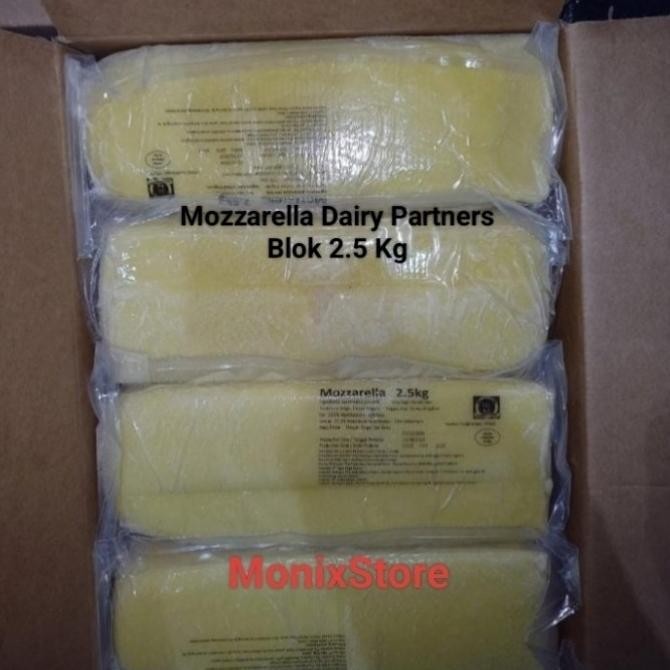 

Promo Mozzarella Dairy Partners Import Uk 2.5Kg | Beston 2,5Kg | Eurial Mozzarella 2.5Kg