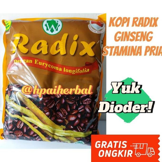 

Sale Kopi Radix Wahida 30 Sachet