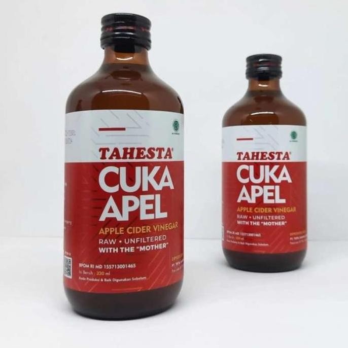 

Sale Tahesta Cuka Apel Apple Cider Vinegar Organic 320Ml