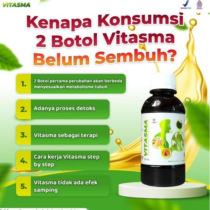 

Sale Paket 1 Botol - Vitasma - Madu Herbal - Bantu Masalah Pernapasan Dan Paru - Bahan Herbal Honey