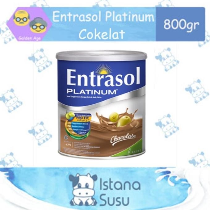

Murah Entrasol Platinum Vanilla / Cokelat 800G