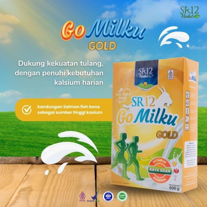 

Grosir Susu Kambing Etawa Bubuk Gomilku Gold Sr12 200Gr Buat Tulang Dan Sendi