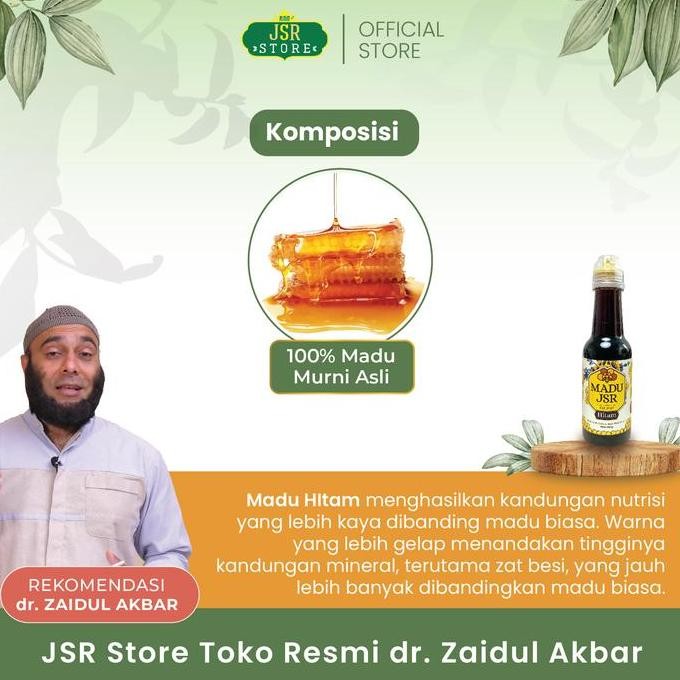 

Promo Madu Hitam Manis Jsr Dr Zaidul Akbar - Meningkatkan Stamina & Mengandung Antioksidan Terbaik Untuk Orang Tua - 360Gr