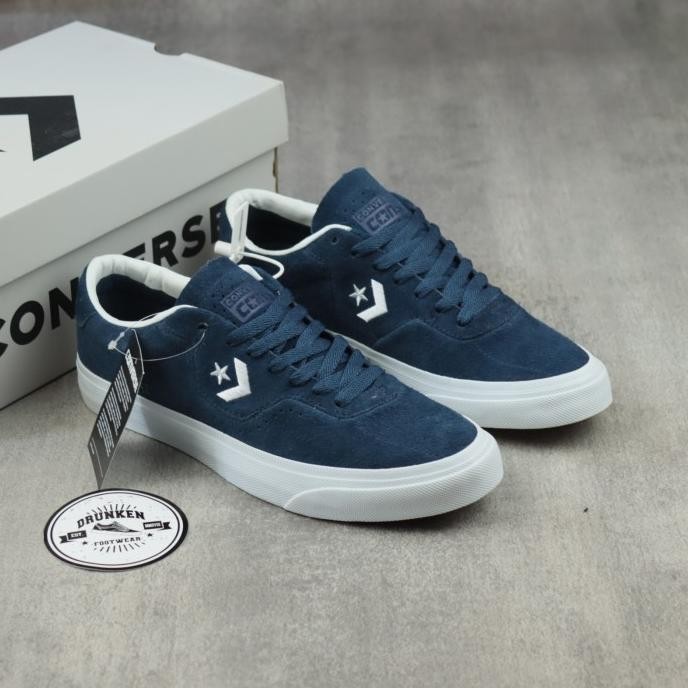 Sepatu Converse X Louie Lopez Pro Ox Navy White Gum