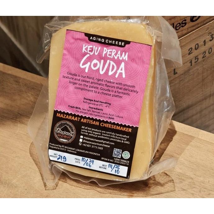 Murah Mazaraat Artisan Aging Cheese Keju Peram Gouda