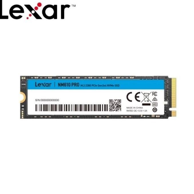 LEXAR SSD NM610 PRO M.2 NVME PCIE 2280 GEN 3X4 - 1TB DISK LAPTOP 2004T