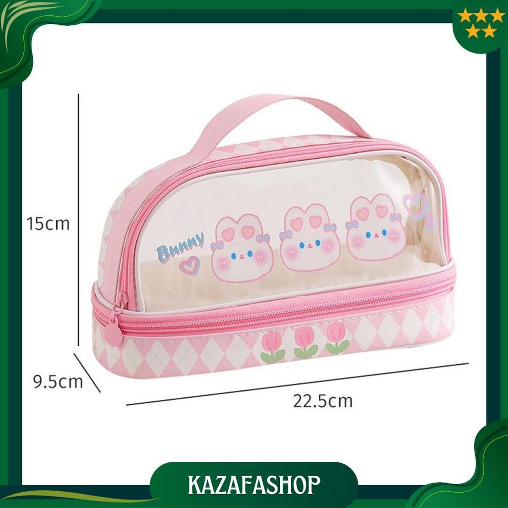 

[Cod] Kartun Baru Kapasitas Pen Bag Storage Bag Untuk Mahasiswa Sma Junior Portable Cute Simple Stationery Box Promo Puncak