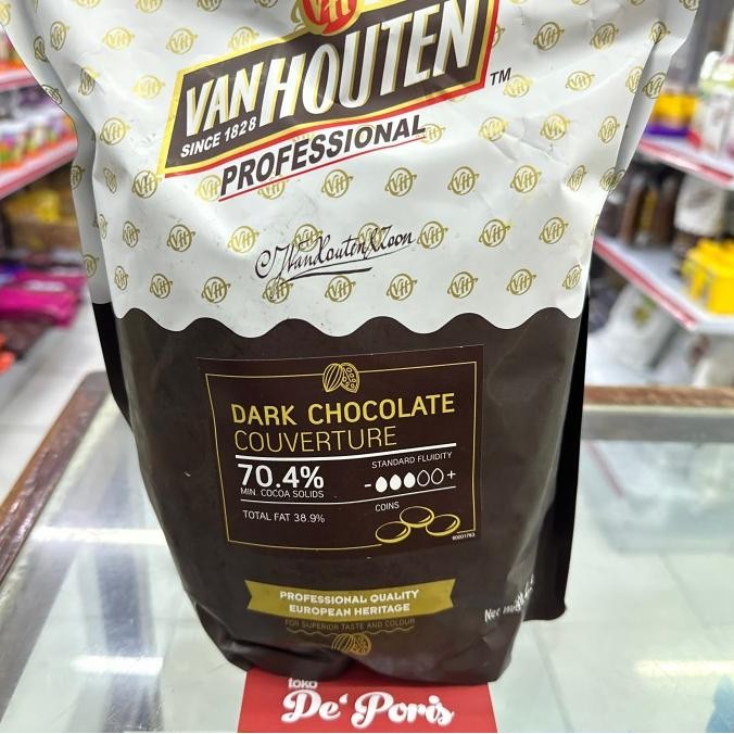 

Murah Van Houten Couverture 70.4% Dark Chocolate 1.5Kg