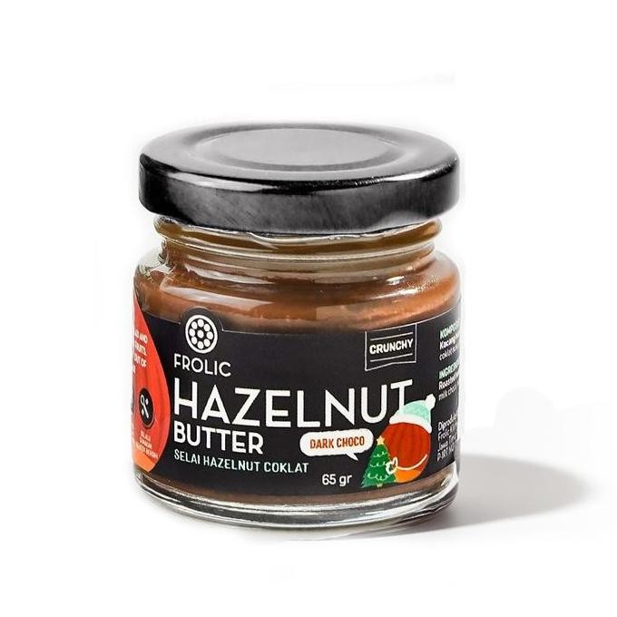 

FROLIC Hazelnut Butter Dark Chocolate - Selai Hazelnut Coklat dengan Sea Salt