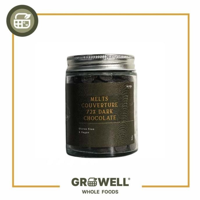 

Promo Melts Couverture 72% Dark Chocolate 250Gr