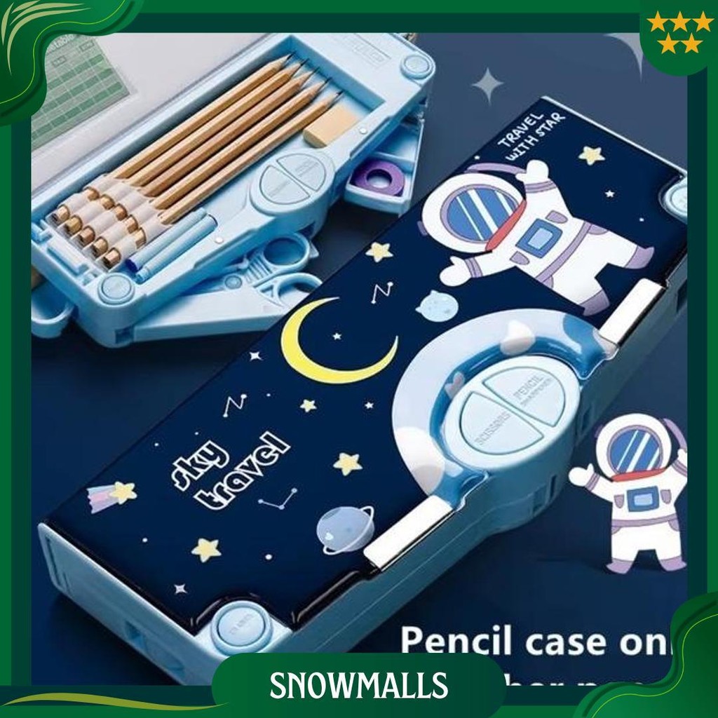 

Kotak Pensil Multifungsi Lengkap Tempat Pensil Multifungsi Kotak Pensil Anak Lengkap Peruncing Gunting Isolasi Penghapus Penggaris Alat Tulis Sekolah Promo 4.4