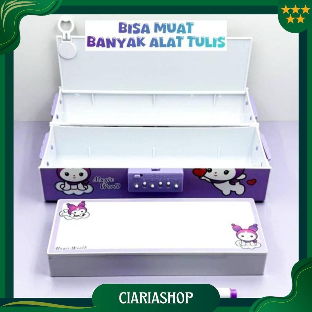 

Tempat Pensil Kode Password + Papan Whiteboard -May231 Promo Puncak