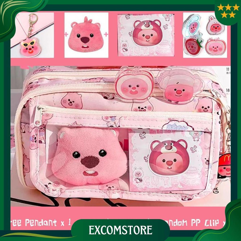 

Loopy Tas Pensil Tempat Alat Tulis Pasukan Sekolah Pencil Case Aesthetic Tas Pena Tas Pensil Kapasitas Besar Sale
