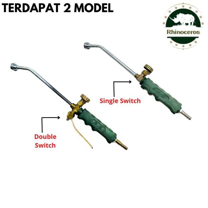 Promo Alat Bakaran Heating Torch Gas Lpg Kepala Las Api + Selang Gas Blender