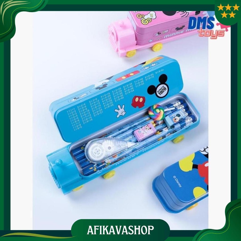 

Tempat Pensil Kaleng Case Pencil Kereta Karakter Dms.Toys Gratis Ongkir