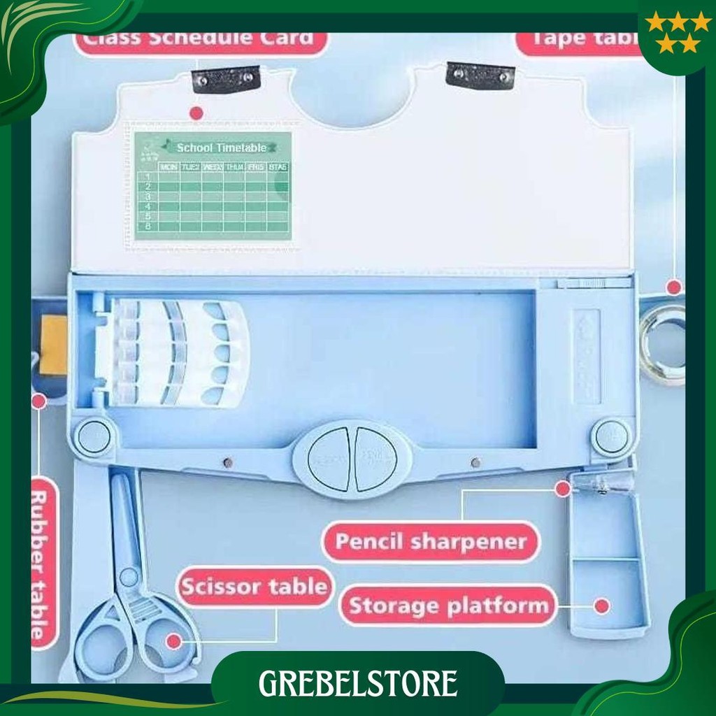 

[Nicky888] Kotak Pensil Serbaguna Motif Kartun / Kotak Pensil Multifungsi Anak Sekolah / Tempat Pensil Anank Tk Sd K001 Promo 4.4