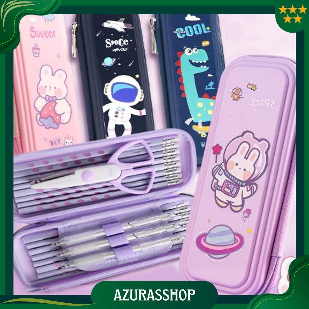 

Osm Jkt S5829 Tempat Pensil Motif Karakter Kartun / Tempat Pensil Anak Sekolah Bahan Eva Anti Air / Kotak Tempat Pensil Termurah Promo 4.4