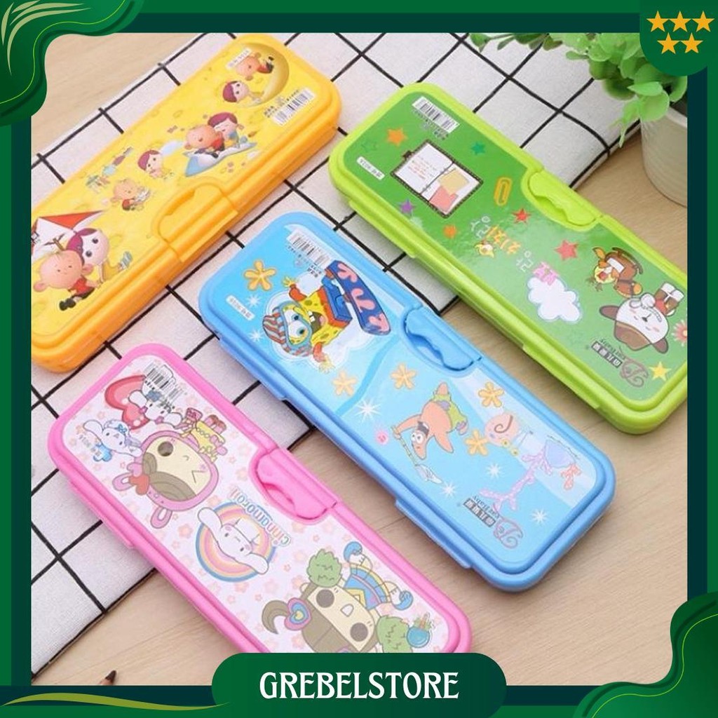

Kotak Pensil Tempat Pulpen Motif Ori