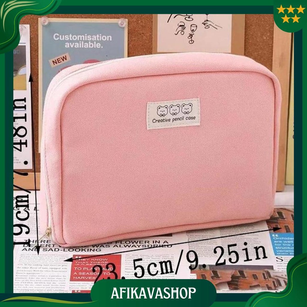 

12 Layer Tas Tempat Pensil Case Pouch Anak Sekolah Transparan Kapasitas Besar Stationery Kantor A020 Promo