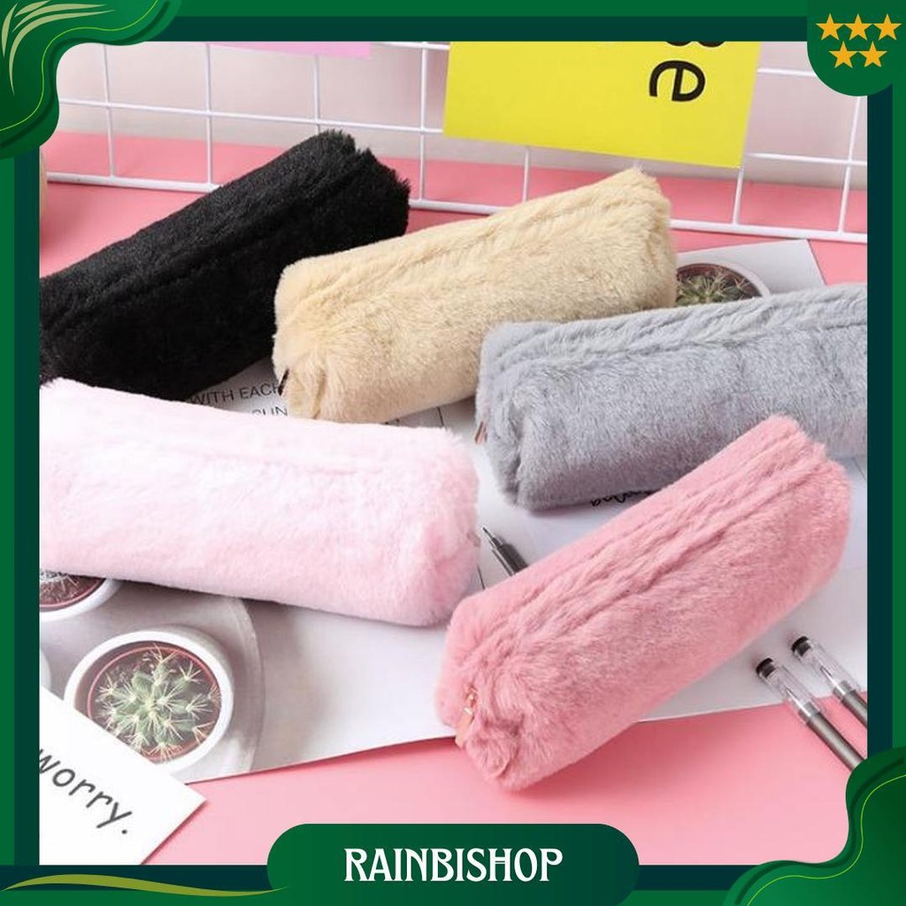 

Murmure.Id | Pencil Case Fur - Tempat Pensil Bulu Model Korea Pc031 Promo 4.4