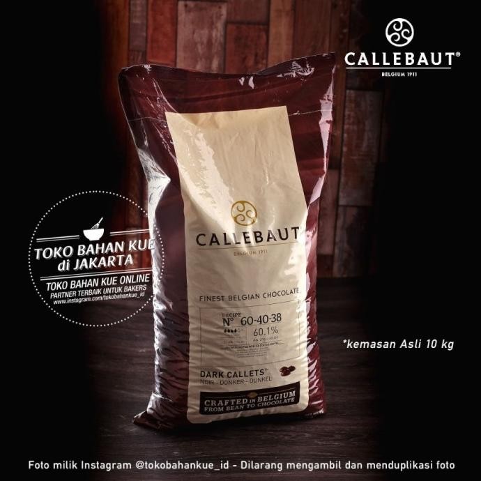 

Grosir Callebaut Dark 60,1% 500Gr Belgian Chocolate Couverture Cokelat 604038