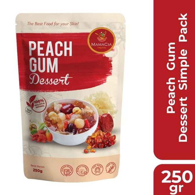 

Mamacia Treats Peach Gum Dessert Simple Pack