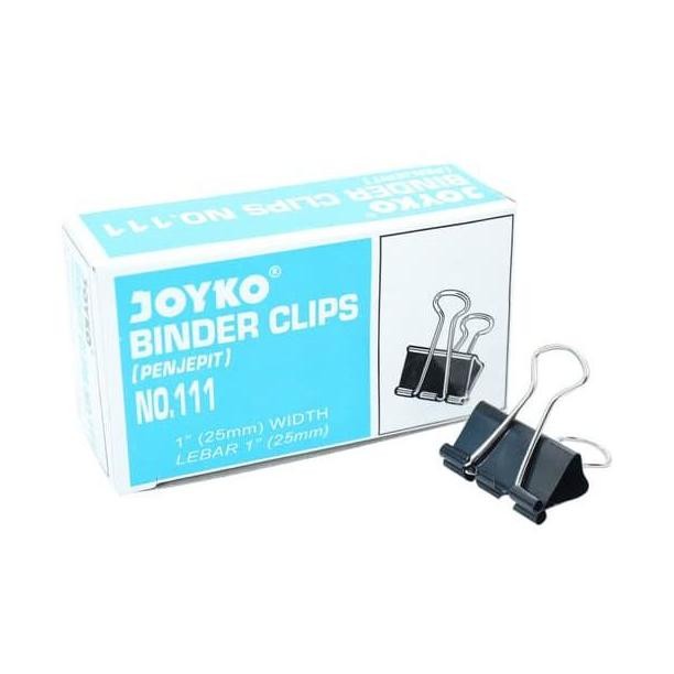 

Gro Binder Clip Lip Erta Jepit Erta Joyo Eno No. 111