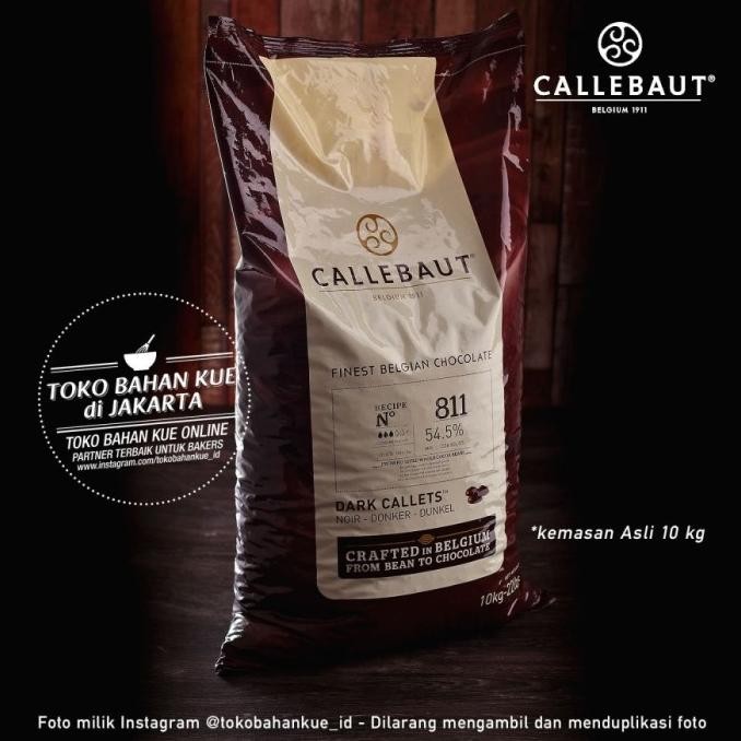 

Sale Callebaut 811 Nv 54,5% 1Kg Repack Dark Couverture Chocolate 811Nv