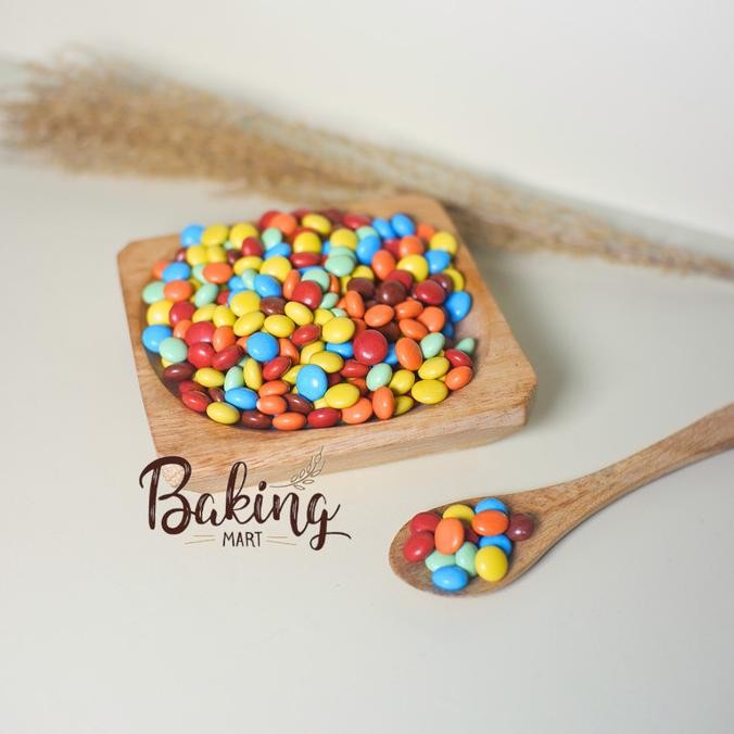 

Grosir Rainbow Choco Chips Stengah Bulat 3Kg / Topping Cokelat / Chocolate