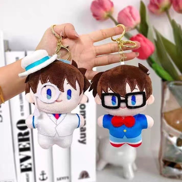 Gantungan Kunci Plush Detektif Conan Kidd yang Imut