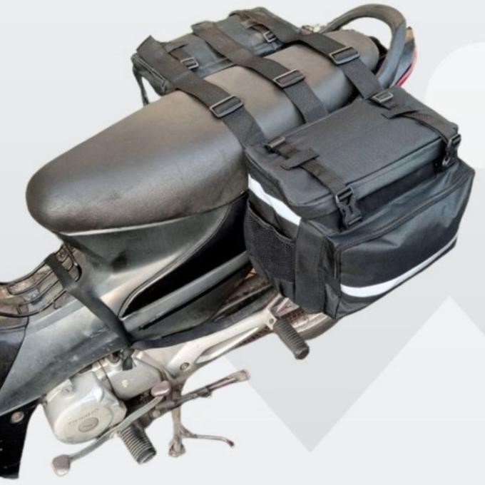 [Good] tas motor / sidebag / tas touring motor free raincover