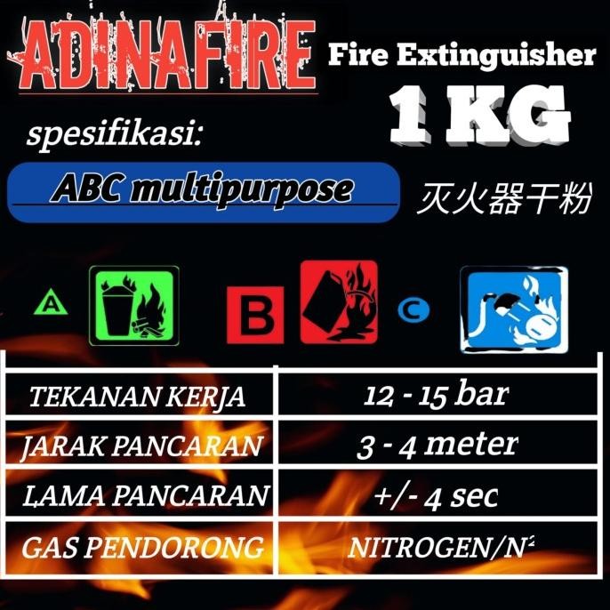 Diskon Tabung Pemadam 1Kg