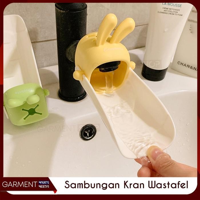 [Bisa Cod] - Penyambung Kran Cuci Tangan Stafel Silikon Karakter Lucu Pemanjang Kran Faucet Extender