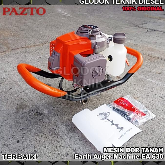 Promo Pazto Mesin Bor Tanah Biopori Earth Auger Drill Bit Ea 630 + Mata Bor Original Ea630 Kualitas 