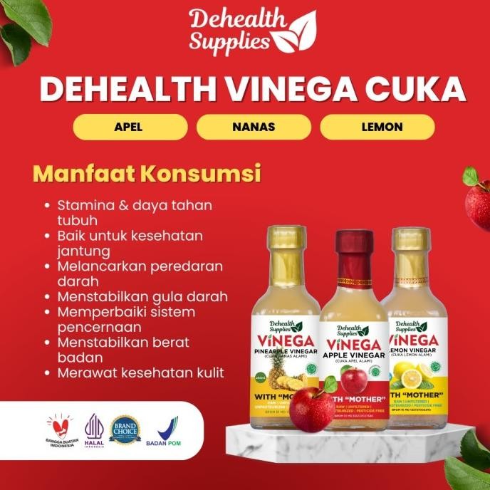 

Finega Cuka Apel 500Ml Kemasan Kaca