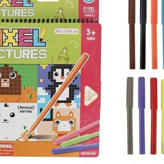 

Piel Picture Boo Drawing By Number Buu Menggambar