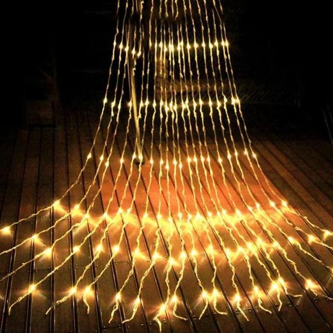 Sale Lampu Hias Led Air Terjun 320 Led 3 X 3 Meter