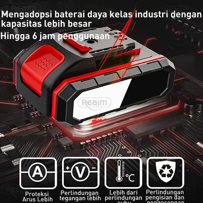 Murah Musiko Bor Listrik 198Vf Bor 2 Baterai Cas 10Mm Impact Baterai Cordless Untuk Besi Tembok Beto