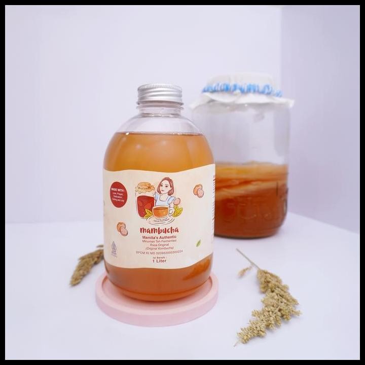 

Kombucha Original Mambucha 1 Liter Original Best Seller