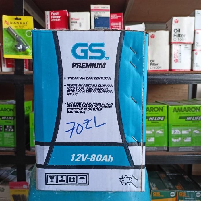 Aki Innova Diesel/ Aki Genset/ Gs Premium N70Zl Goldstar / Aki Pajero Original Dan Terpercaya