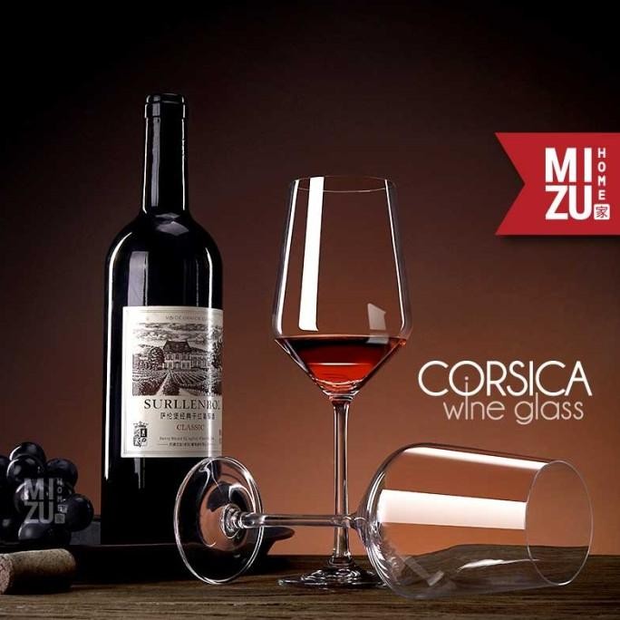 MIZU CORSICA Wine Glass Bordeaux Gelas Red Wine Anggur Merah Cocktail