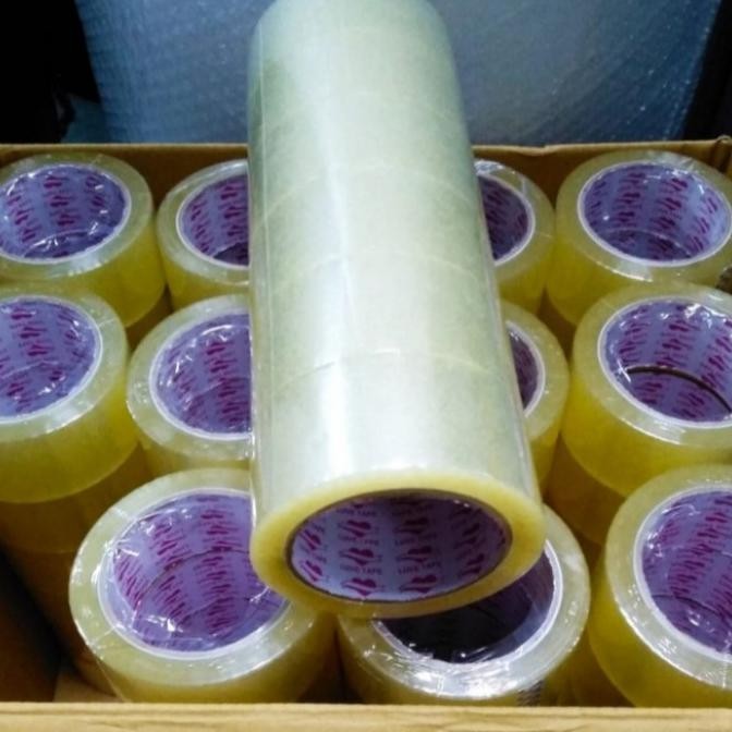 

lakban bening/coklat kualitas premium 48mm/100yard /1slop 6roll murah