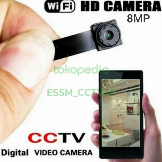 CAMERA SPY MINI CAMERA PENGINTAI TERSEMBUNYI 8MP FULL HD
