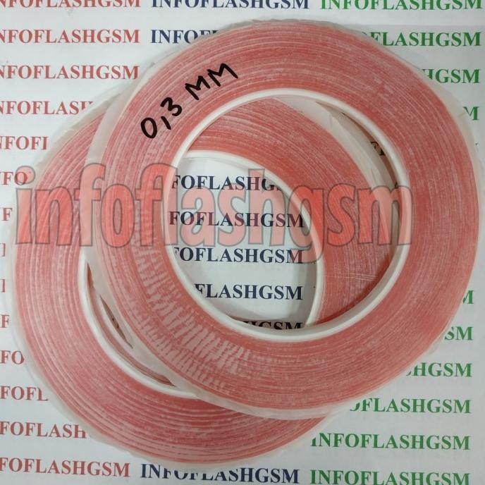 

Double Tape Touchscreen Backdoor Merah 0,3 MM murah