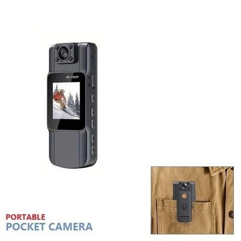 PROMO Mini Portable Camera Night Vision With LCD HD 2K 4K WIFI - Spy Camera