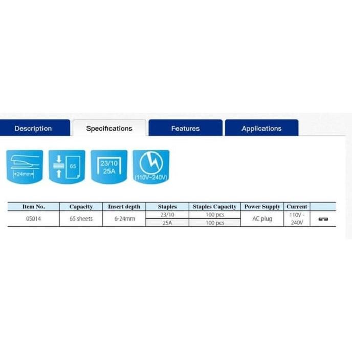 

Stapler Electrik / Stapler Otomatis / Stapler listrik / KW-trio 5014 murah