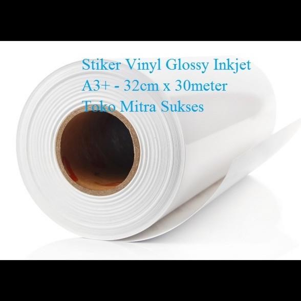 

Stiker Vinyl Inkjet A3+ Roll - 32cm x 30m murah