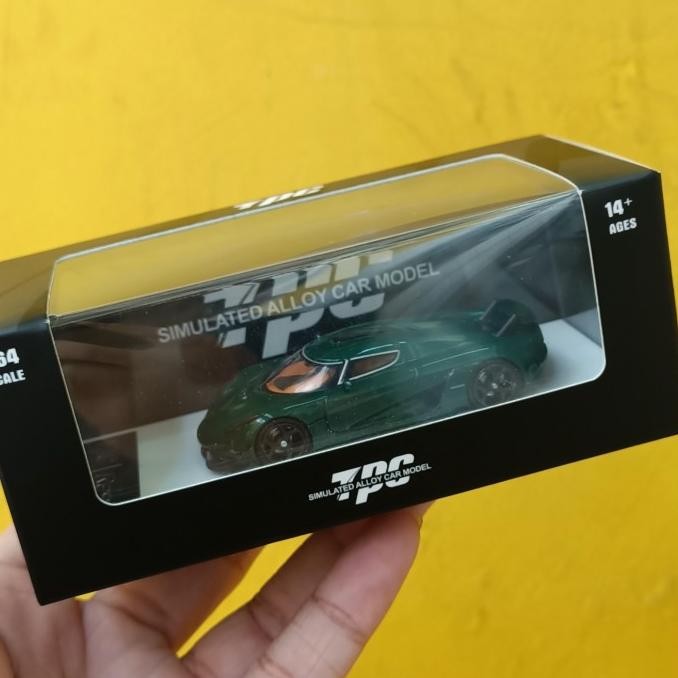 TPC 1:64 KOENIGSEGG REGERA DARK GREEN 2104T